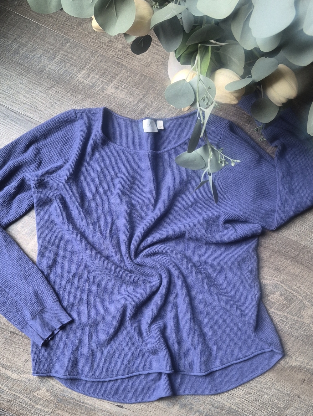 Cyrus Lightweight Crewneck Sweater - Periwinkle